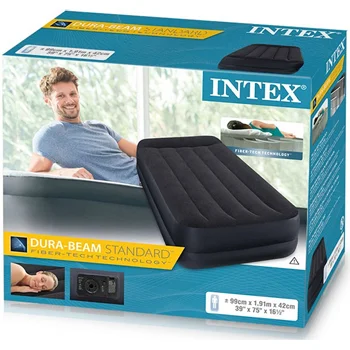 Intex krevet na naduvavanje Fiber-Tech 99 x 191 x 42 cm 64122-1 Intex krevet na naduvavanje Fiber-Tech 99 x 191 x 42 cm 64122-1